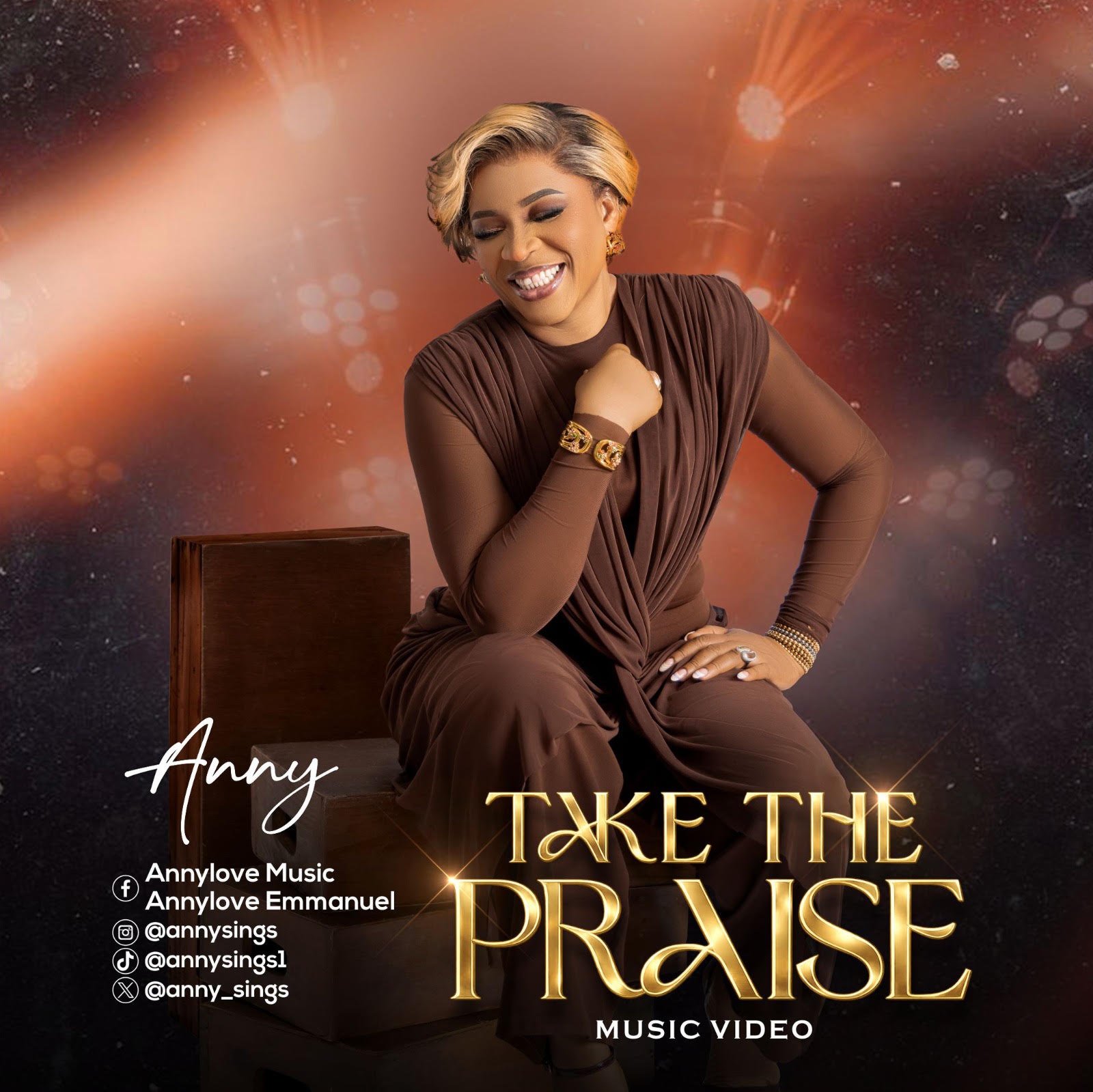 Gospel Powerhouse Anny Drops Vibrant New Visual For Single “Take The Praise” 